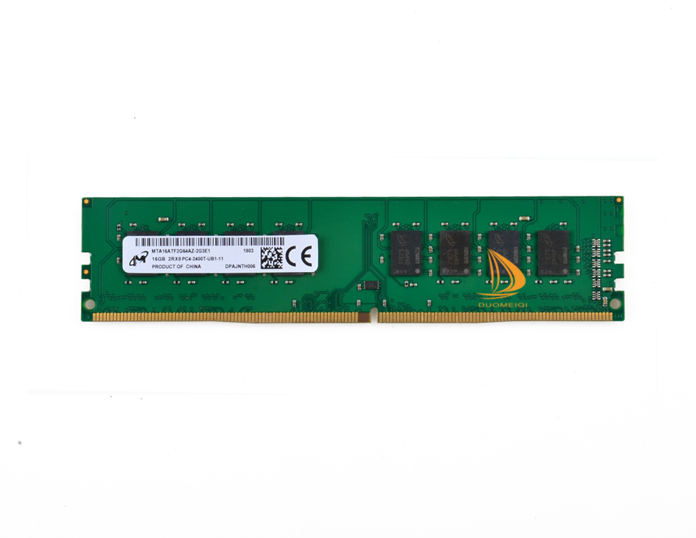 32GB Micron 2x 16GB 2RX8 PC4-2400T DDR4 19200MHz 1.2V UDIMM