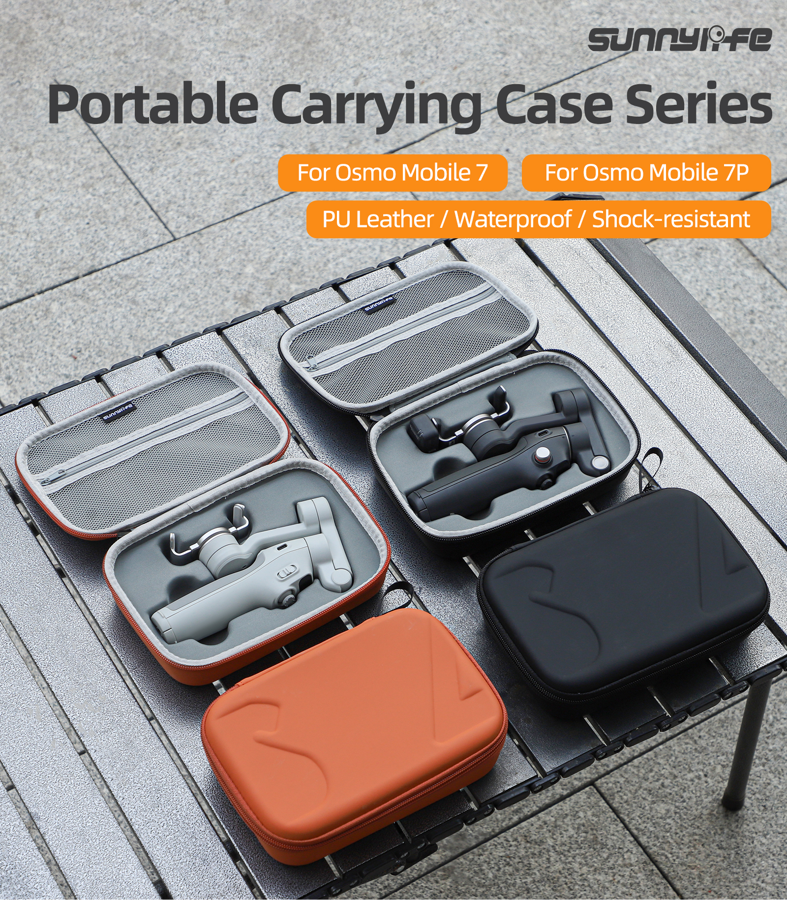 DJI Osmo Mobile 7Pセット 社外品ケース付き For DJI Osmo Mobile 7/7P Storage Case Mobile Phone Gimbal Handbag