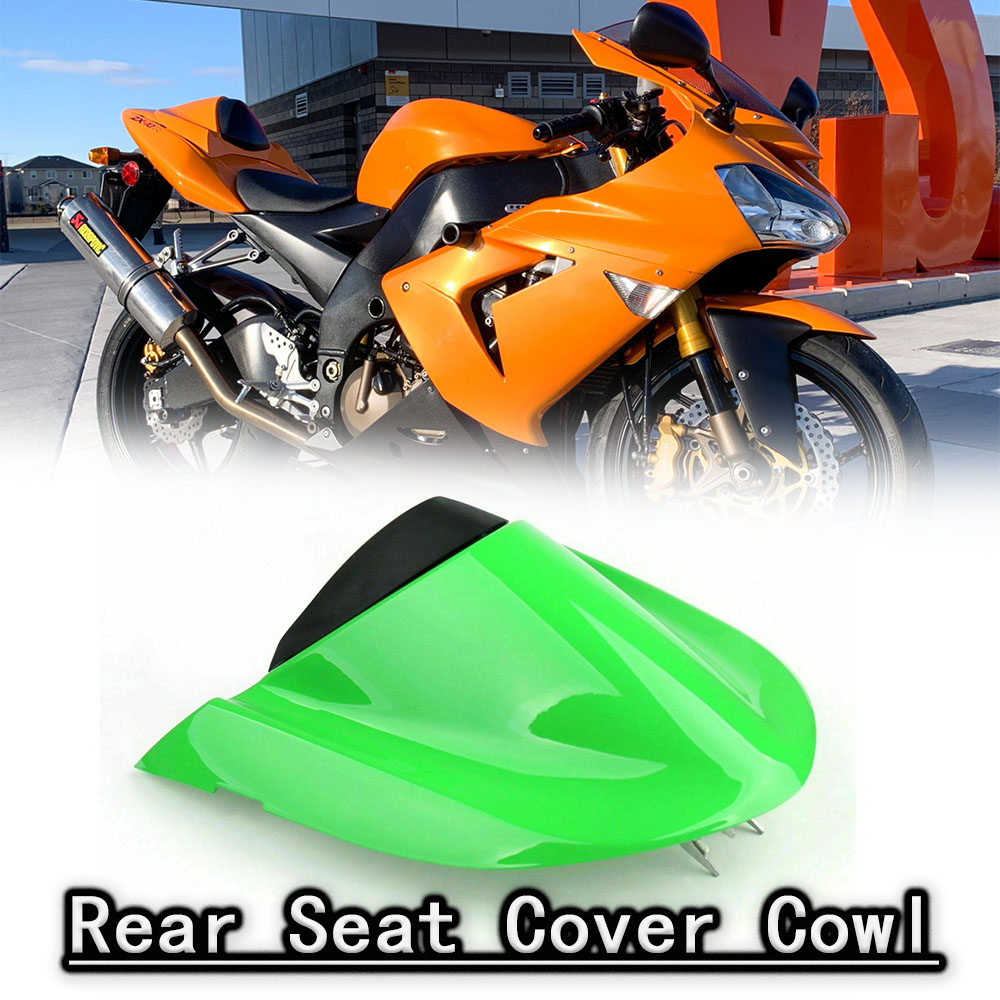 Rear Seat Cover Cowl ABS Plastic Passenger For Kawasaki Ninja ZX