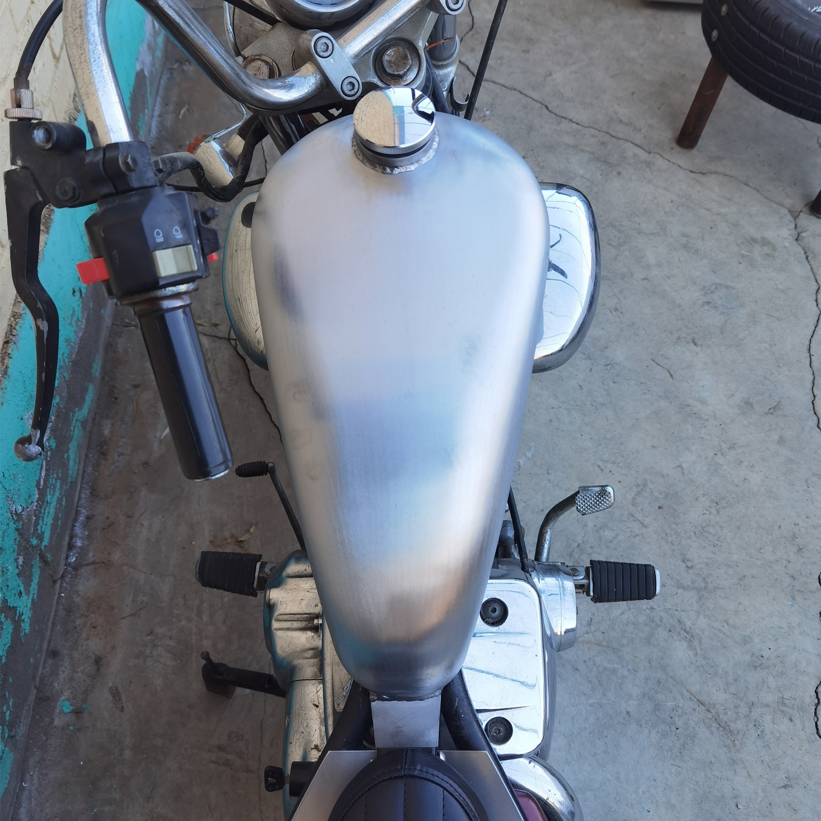 For YAMAHA Virago XV250 Motorcycle Modified Petrol Gas Fuel Tank