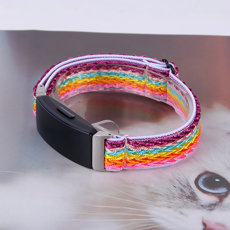 FTYQUEE Confezione da 4 cinturini regolabili compatibili con Fitbit