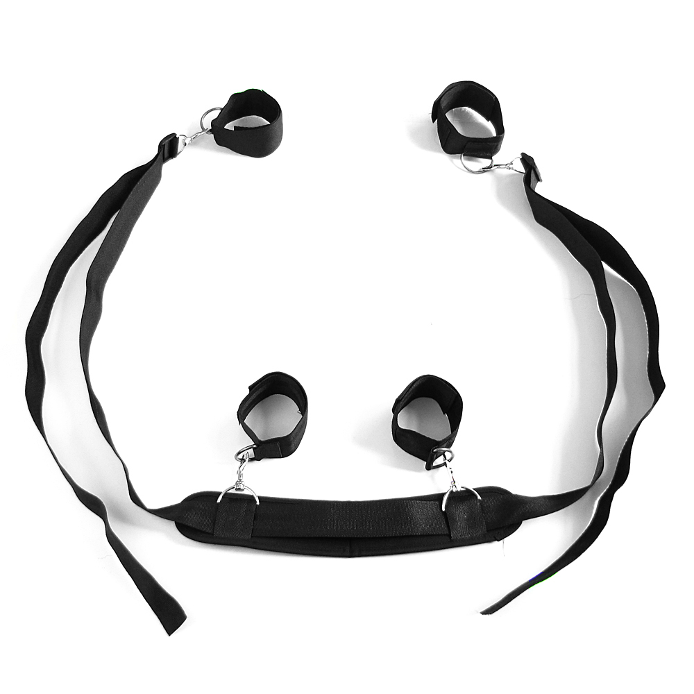 Fetish Leather Handcuffs Nipple Clamps Adult Sex Toys For 