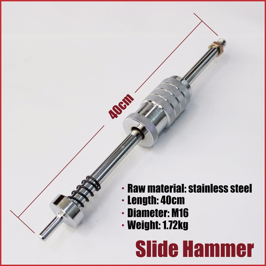 Car Dent Pulling Hook Slide Hammer Spot Welding Gun Wiggle Wires Repair