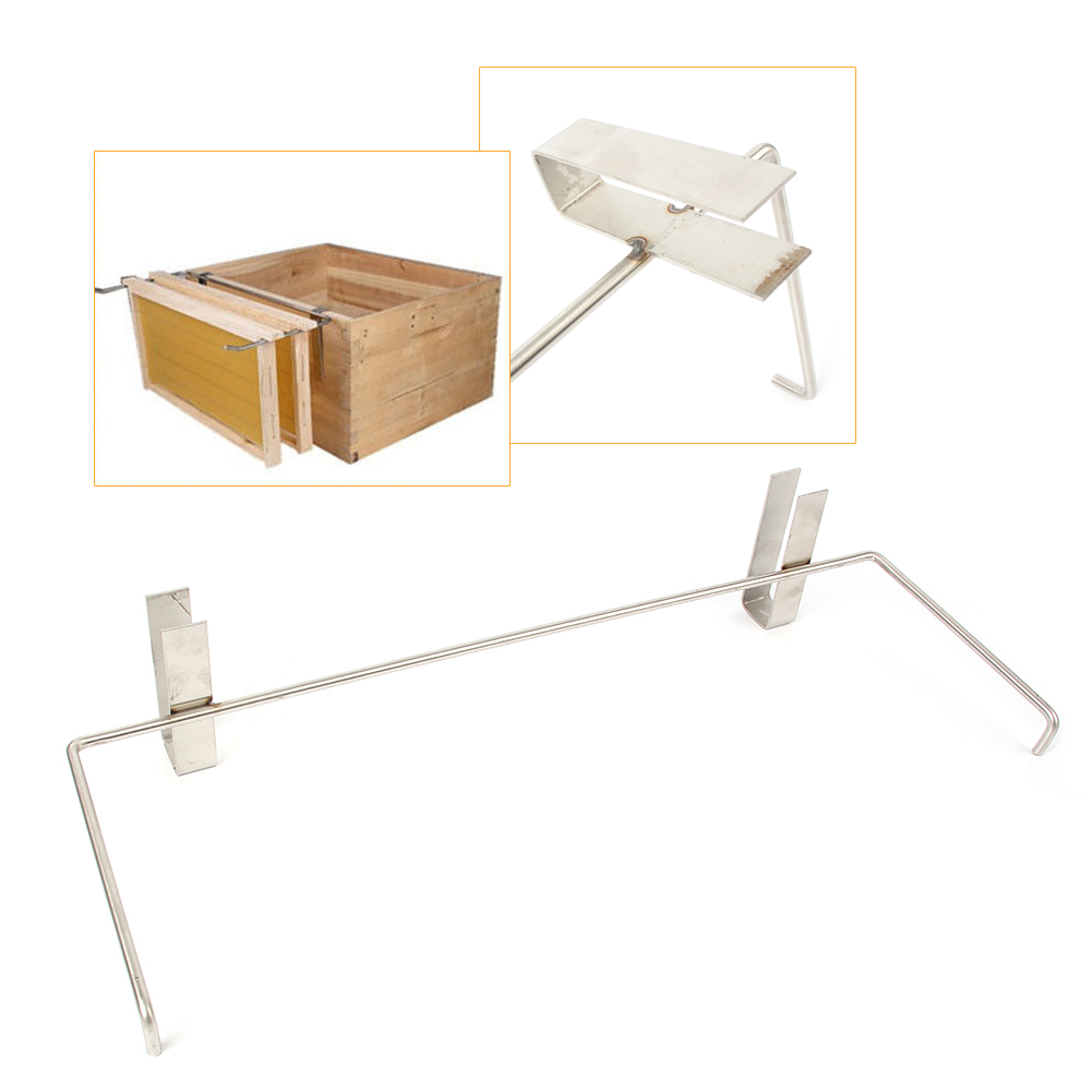 Stainless Steel Beekeeping Holder Bee Hive Perch Durable Equipment Tools