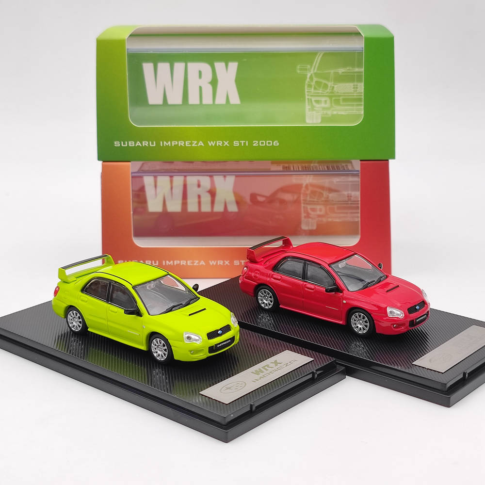Aurora Model 1/64スバル WRX STI Nurg Berlin Aurora Model 1:64 Subaru WRX STI NBR Challenge Edition