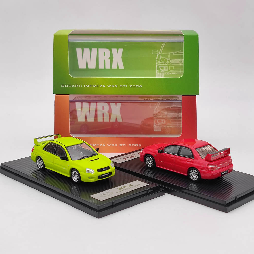 1:64 Subaru Impreza WRX STI Model Car Collection Gift Alloy