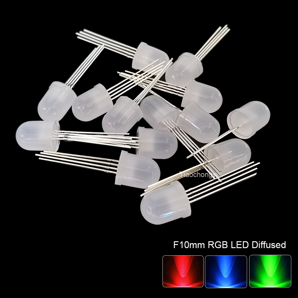 438# LED 5mm Rouge clignotante lot de 10