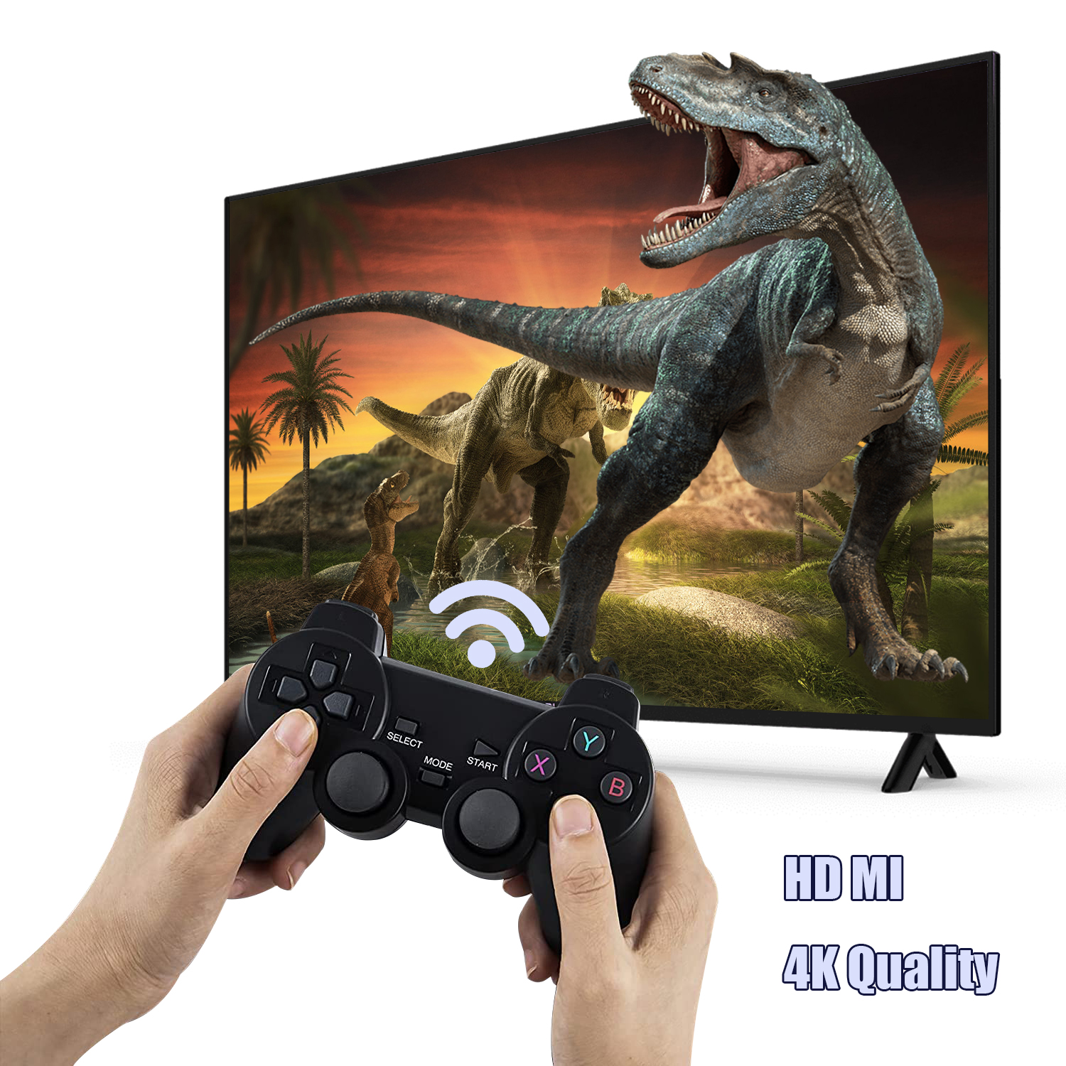 Scrimemo Console De Jeux Vidéo Rétro, Console De Jeux HDMI