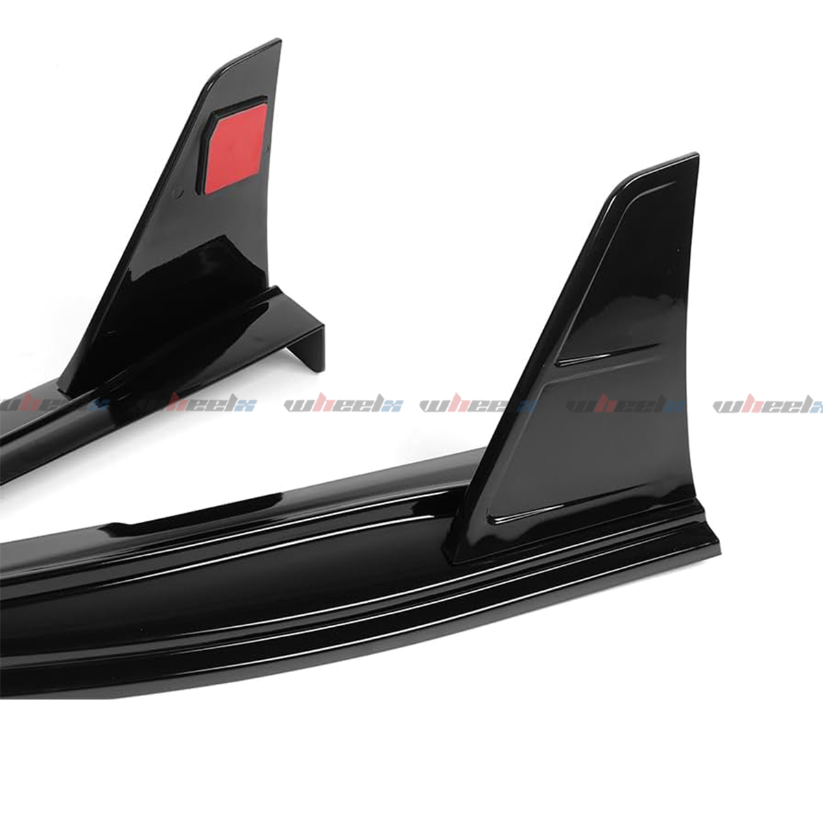 Gloss Black GR Style Rear Bumper LED Diffuser For 2018-2024 Toyota Camry LE & XLE - 3-Piece Kit 9 thumbnail image