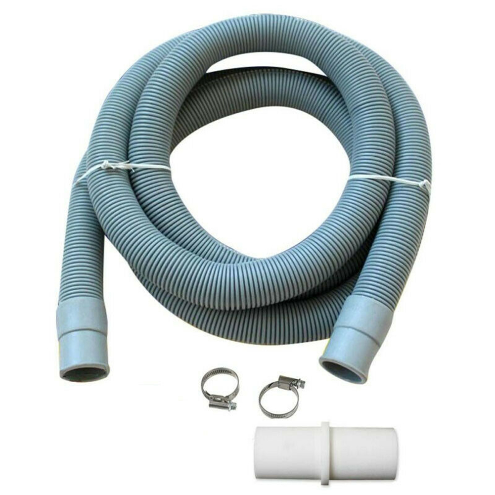 FIND A SPARE Compatible Washing Machine Drain Waste Hose Extension Kit 19//22MM