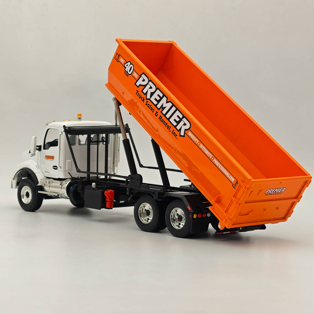 FIRST 1/34 KENWORTH T880 WITH TUB-STYLE ROLL-OFF CONTAINER