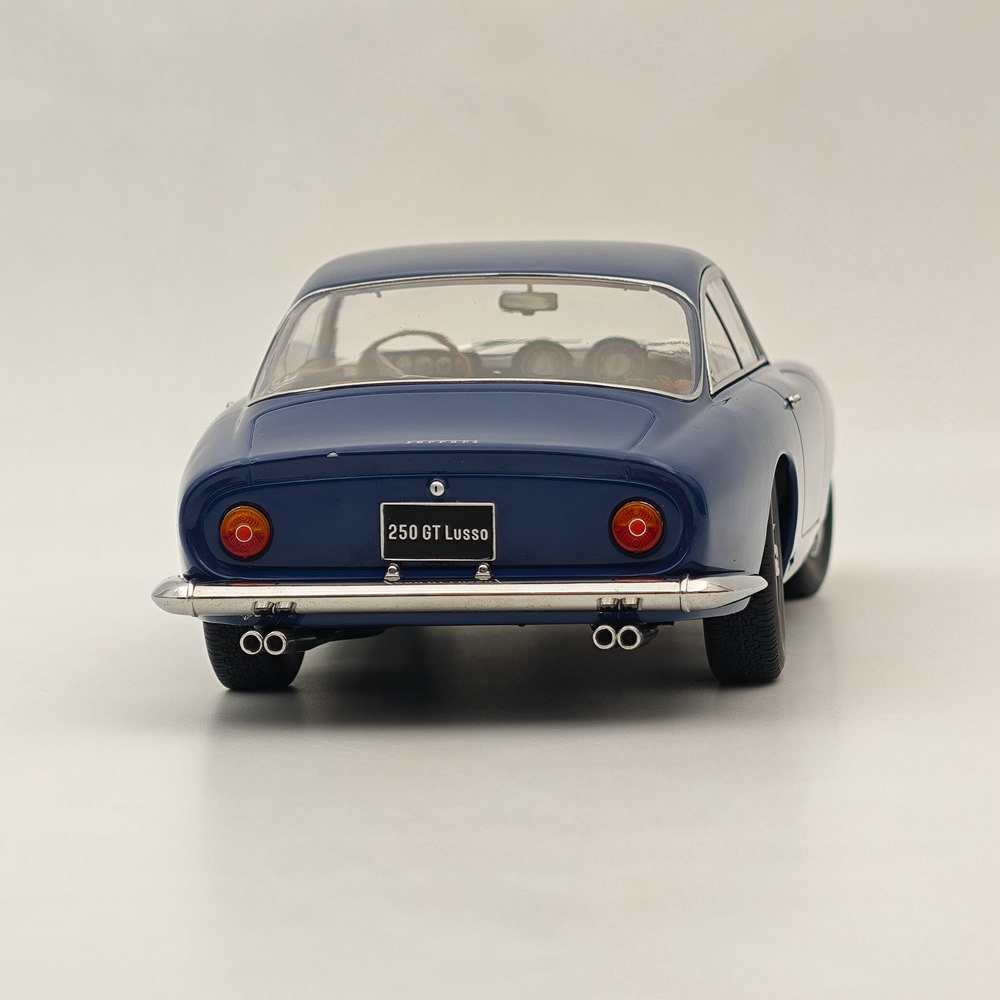 KK 1/18 Scale Ferrari 250 GT Lusso 1962 Blue DieCast Car Toys