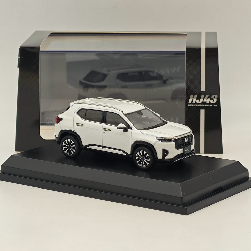 HONDA WR-V 新品　ミニカー　1/43 パール　模型　WRV 白　レア Hobby Japan 1/43 WR-V Platinum White Pearl Diecast Model Car