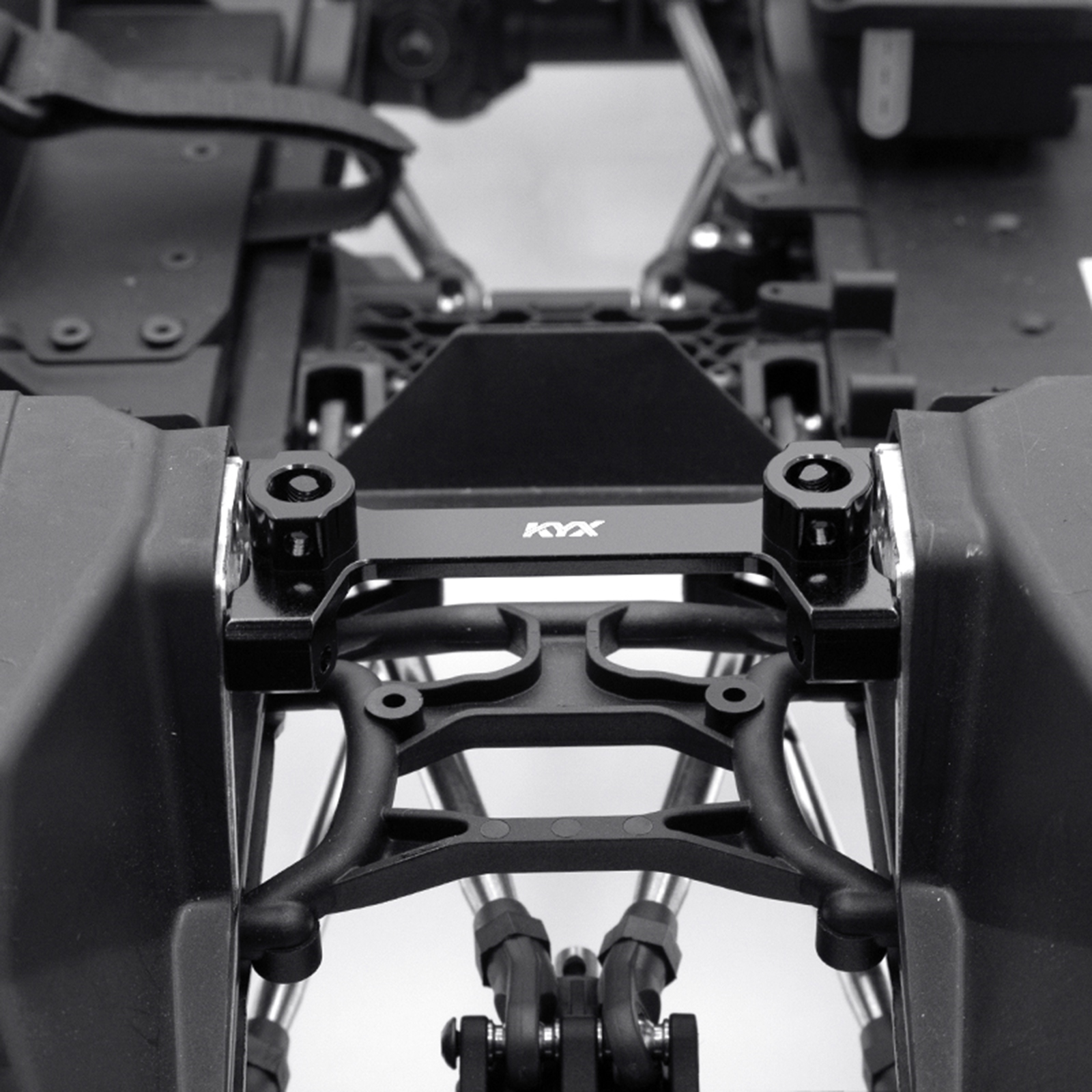 KYX Aluminium Alloy Rear Suspension Bracket Arm for Axial SCX10 III