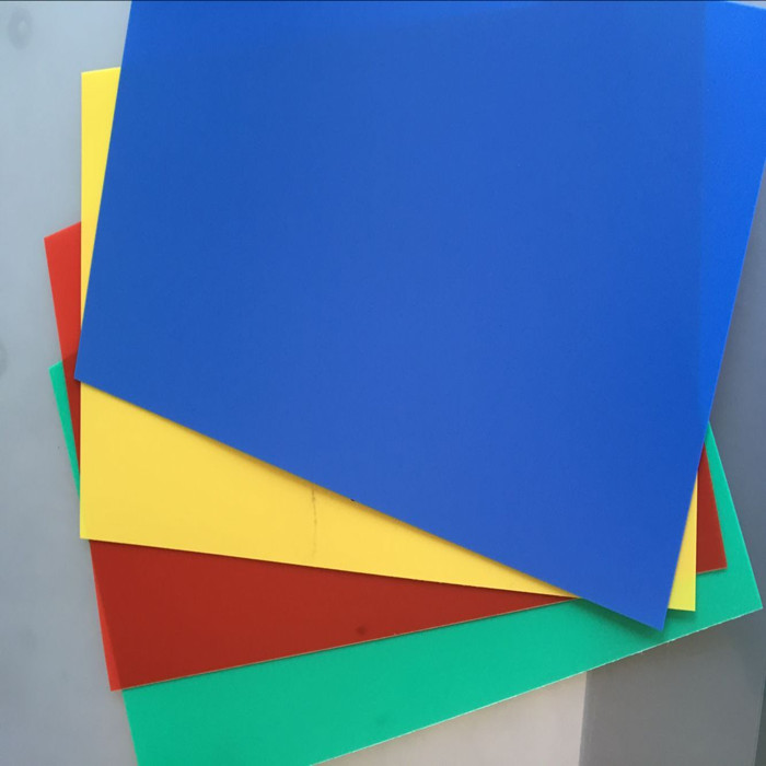 A3 A4 A5 0.5mm Coloured Polypropylene Plastic Sheet Model Making Arts