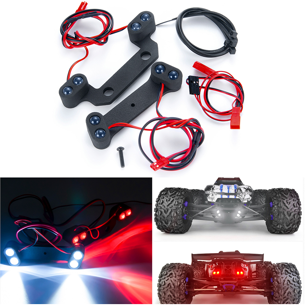 Dilwe Luci LED RC, 1:10 Barra Luminosa LED da 155 mm per Auto RC Ricambi  per TRX4 90046 90048 SCX10 1/10 Accessori per modellini di Auto