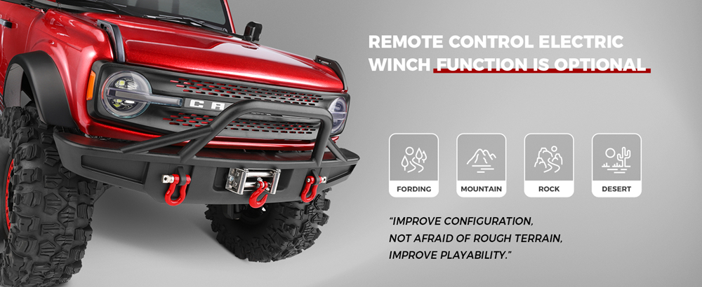 WLtoys 104020 1:10 RC Off-Road Car Crawler Truck 4WD Electric