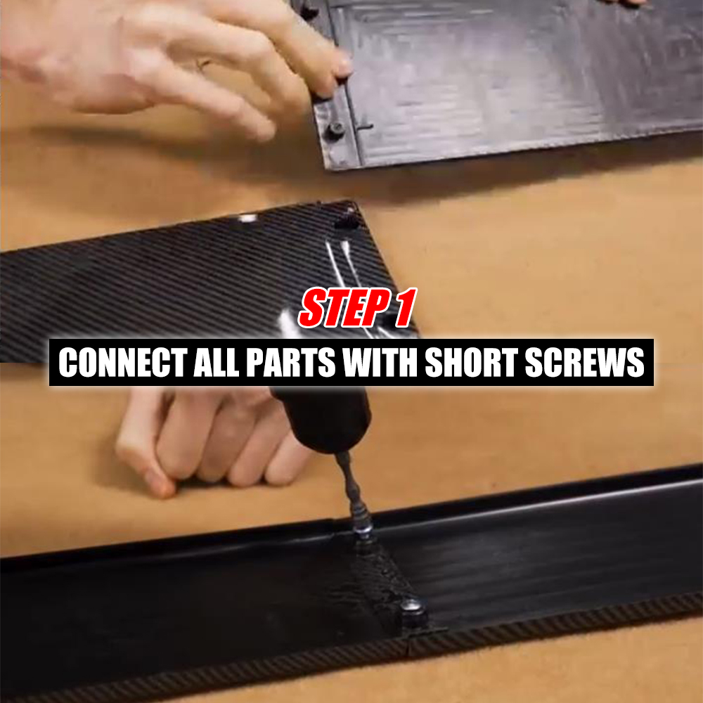 86.6 Side Skirt Extension Lip Rocker Panel Red line For