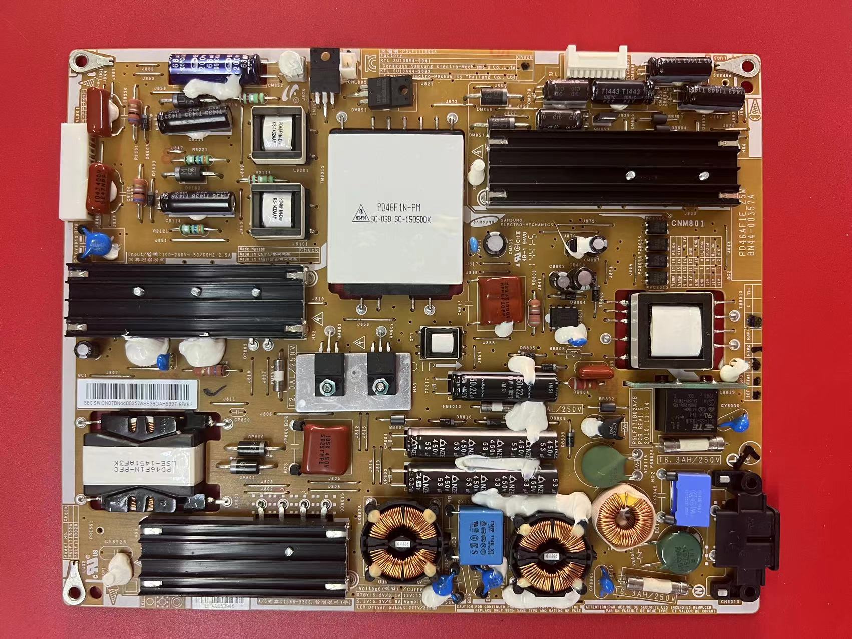 【M】 Power Board PD46AF1E_ZSM BN44-00357A #Q4949 ZX For Samsung