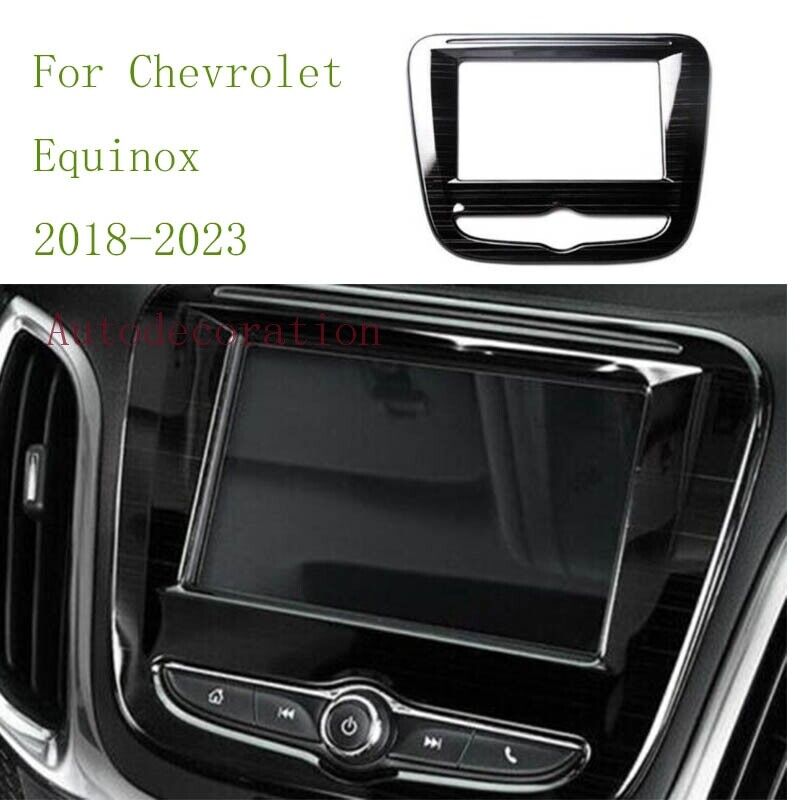 TEGENT AC Control Panel Cover For 2018-2023 Chevy Equinox - Blue Titanium Trim Upgrade