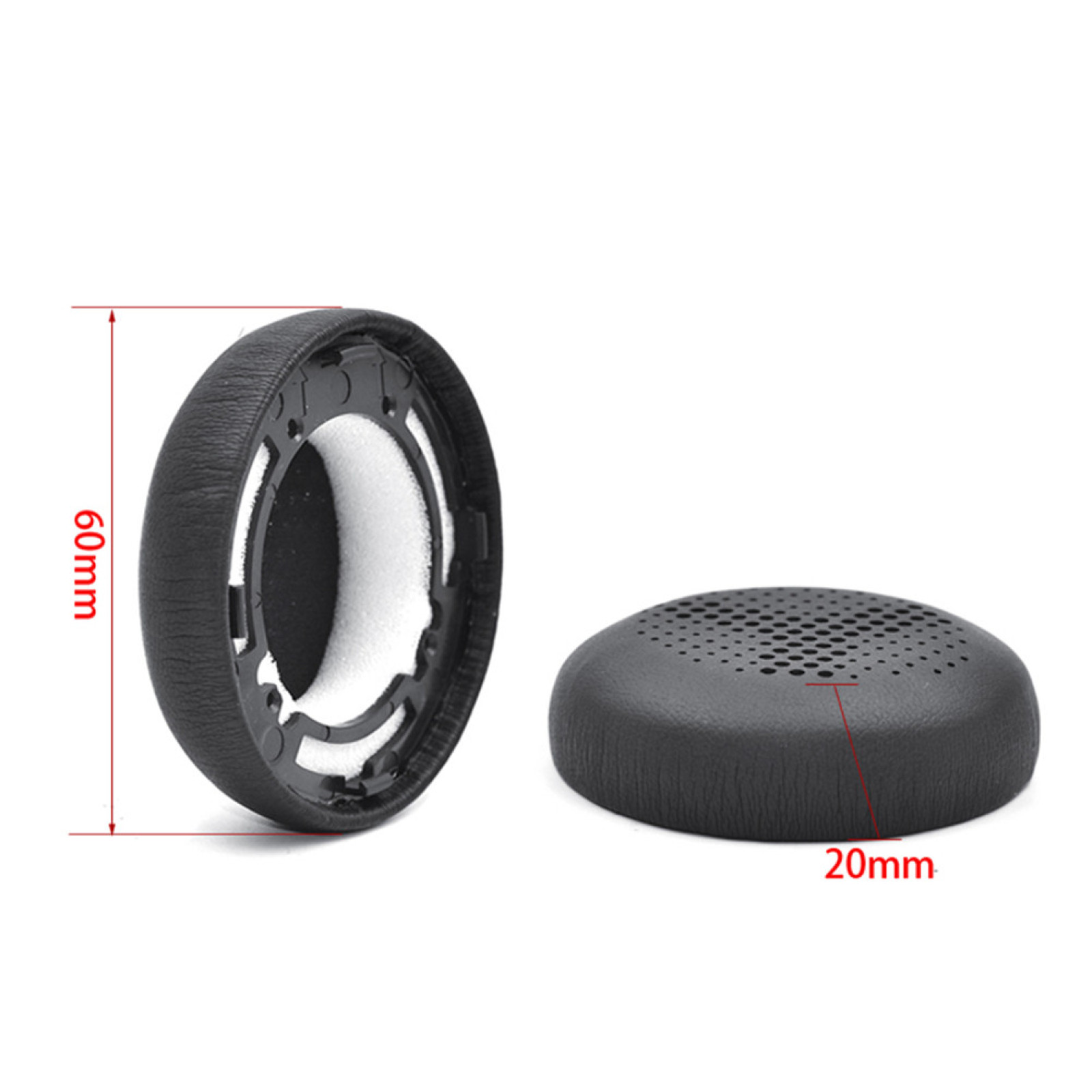 Ersatz-Ohrpolster Kompatibel Mit AKG Y500 On-Ear Bluetooth-Headset