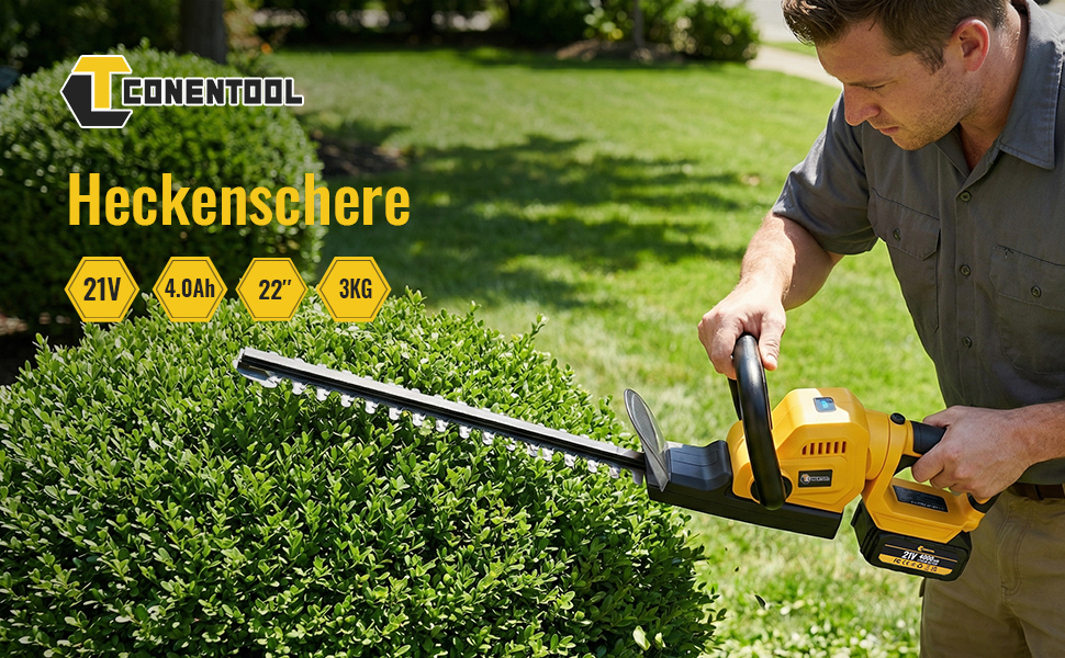 Conentool 22 Zoll Heckenschere - Produktbild