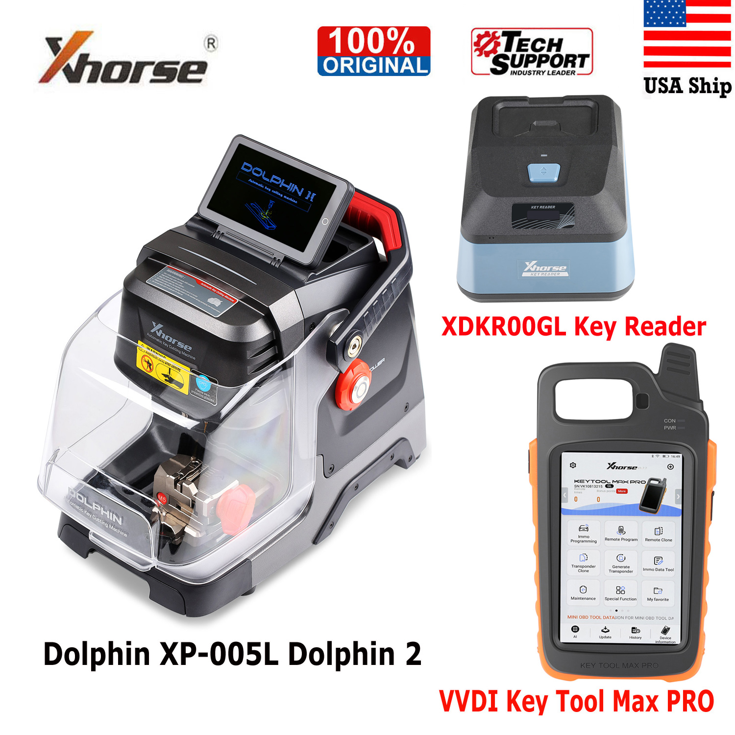 Xhorse Dolphin XP005L Dolphin II / VVDI Ke.y Tool Max Pro