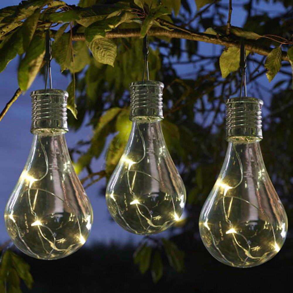 Details About Led Bulbs Solar Rotatable Outdoor Light Ip44 Garden Tree Hanging Lamp Uk