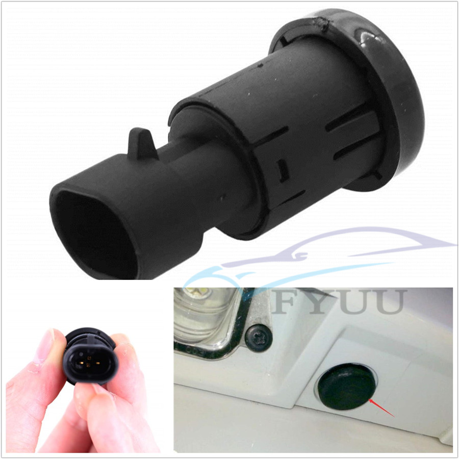 Plastic Rear Liftgate Window Glass Release Switch Button For Cadillac