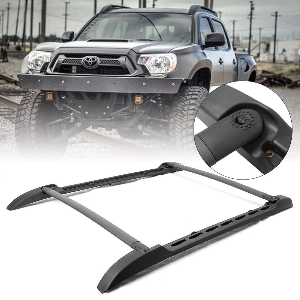 Oe Style Roof Top Rack Side Rails Bar Set For Toyota Tacoma Double
