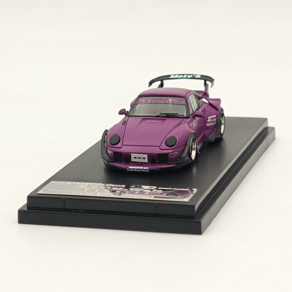 RWB 993 Rotana 1:64 ミニカー パープル 予約]MODEL MODEL 1/64 (ダイキャスト製) RWB 993 Rotana 18