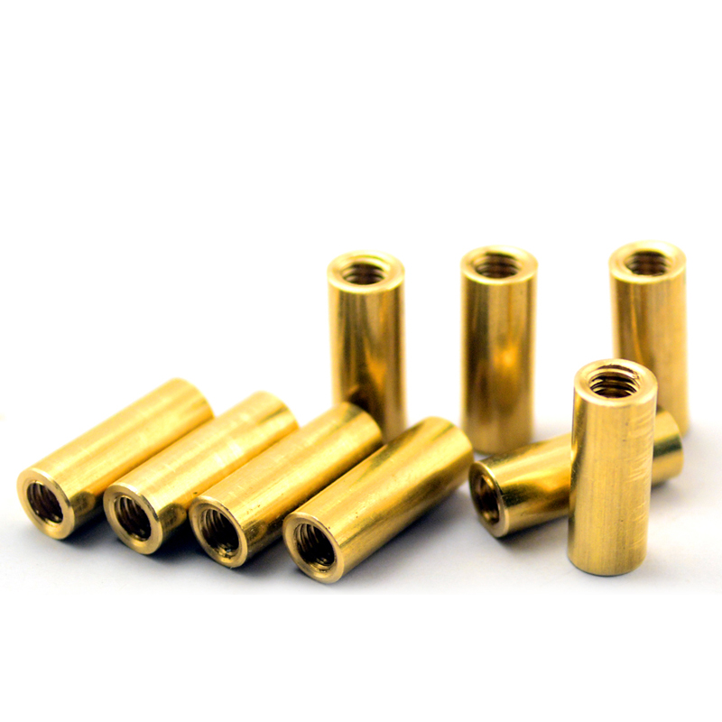 M3.5 M4 Brass Knife Handle Screw Round Coupling Nuts Connector Knives