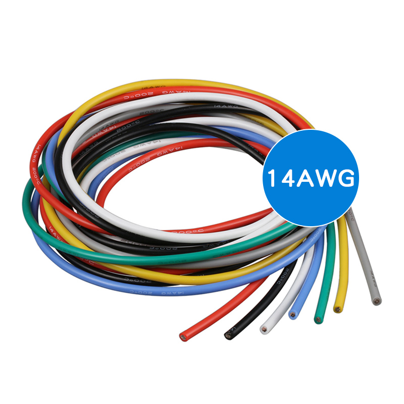 16 18 20~28AWG Silicone Wire Cable Copper Line Tinned Flexible Stranded ...