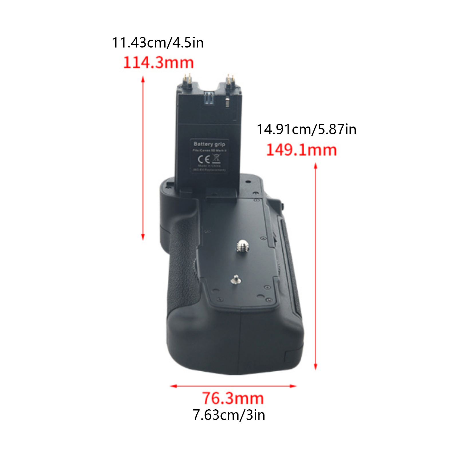BG-E6 Vertical Battery Hand Grip for Canon EOS 5D Mark II 5DII 5D2