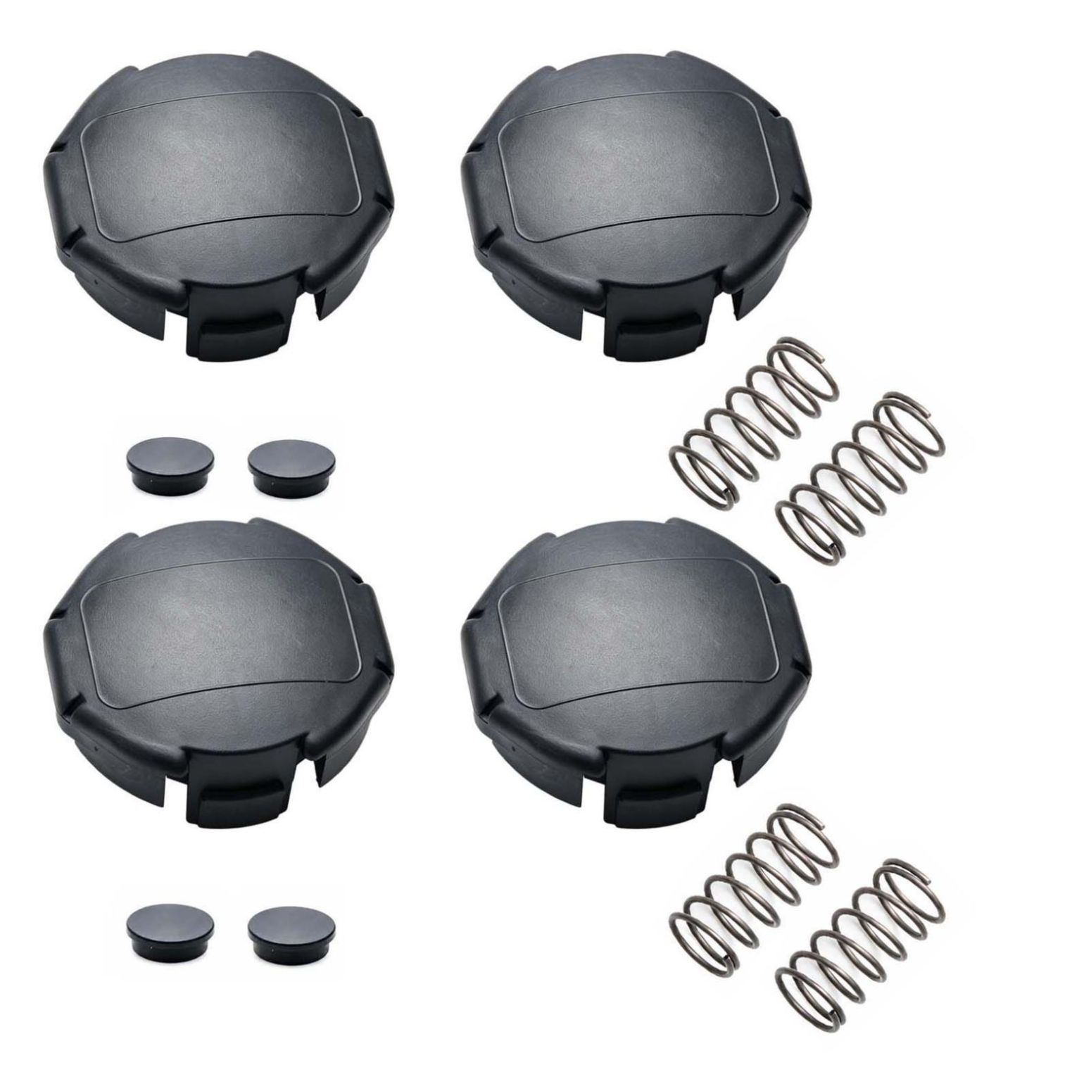 4 Pack Weed Eater Head Cover Cap Replacement For Echo SRM2620