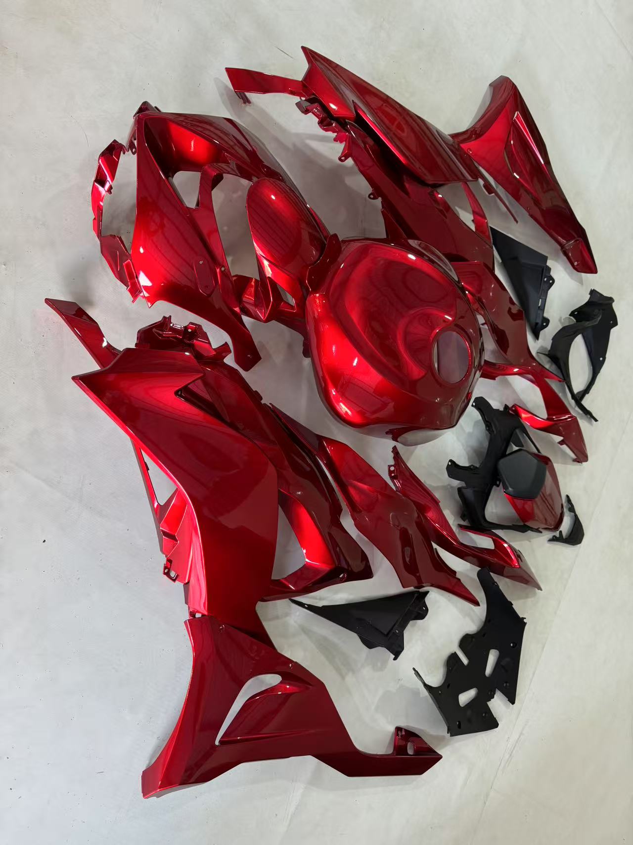 2024-2025 Kawasaki Ninja ZX6R FD Injection Full Red Fairings