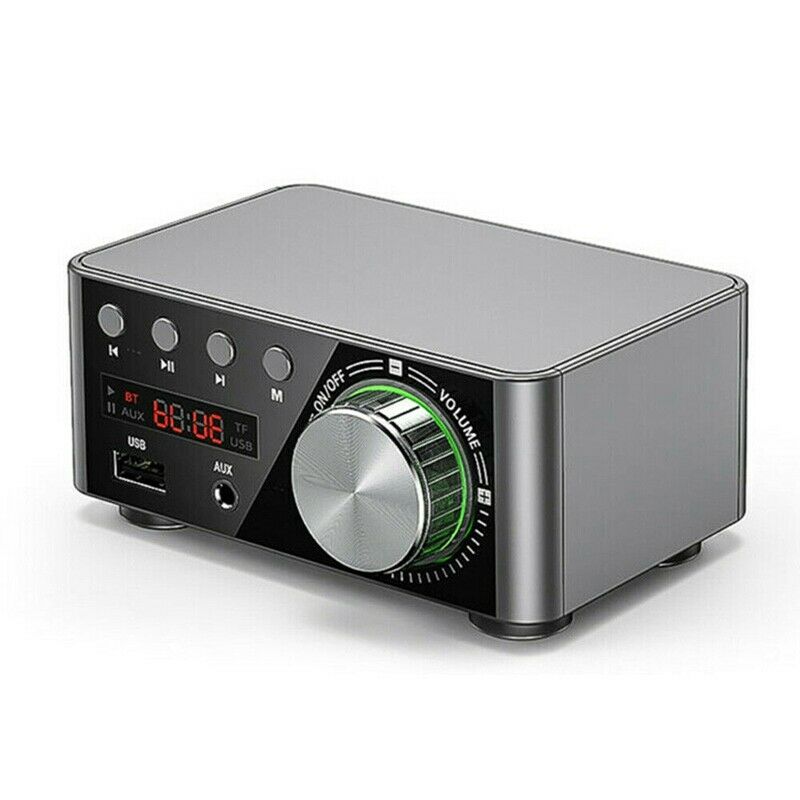 HiFi Bluetooth 5.0 Power Amplifier Car Stereo Home Audio Amp USB Music Player 1P eBay