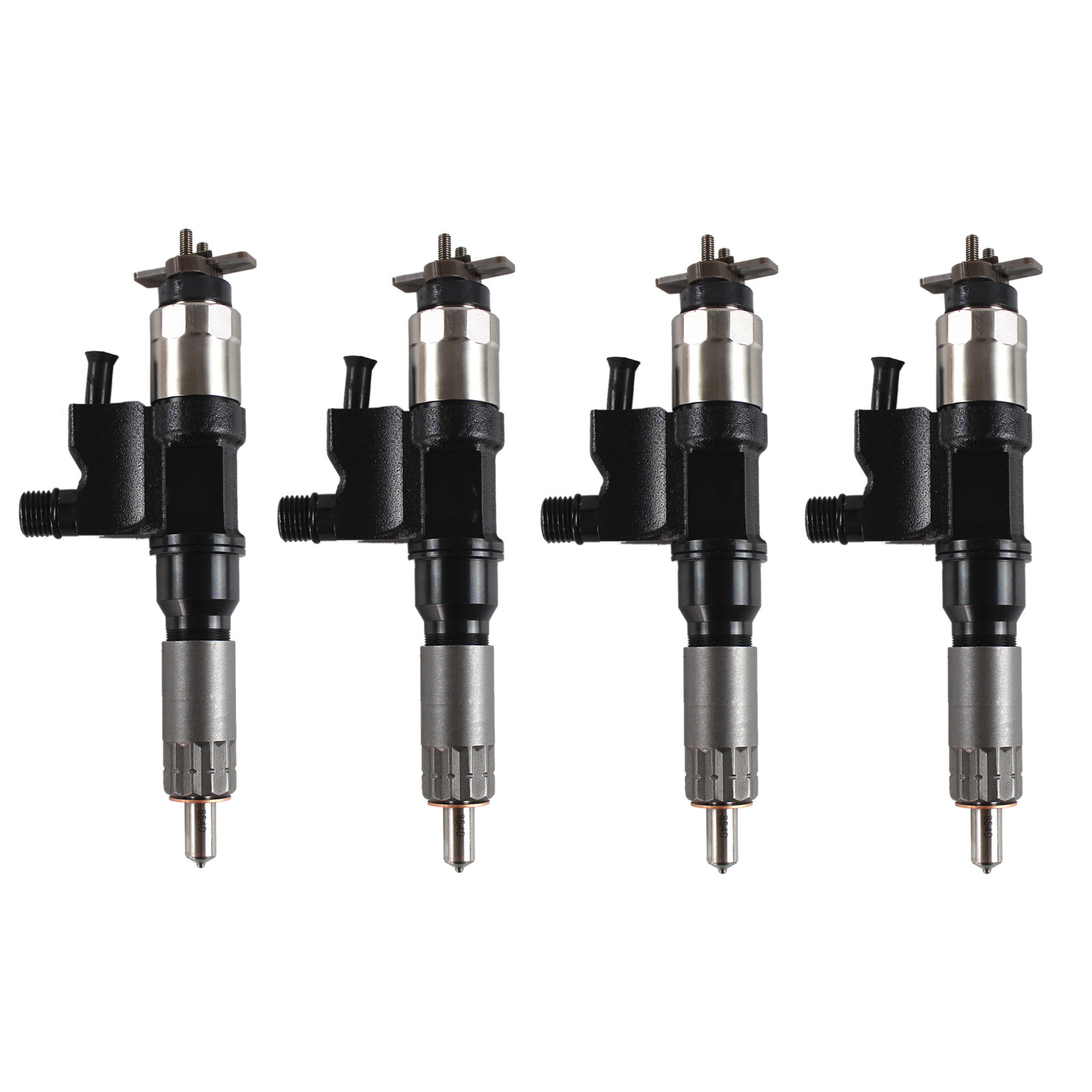 Y☆570 jinjin 4PCS Fuel Injector for Denso 01-07 Isuzu NPR 4HK1 Diesel 095000