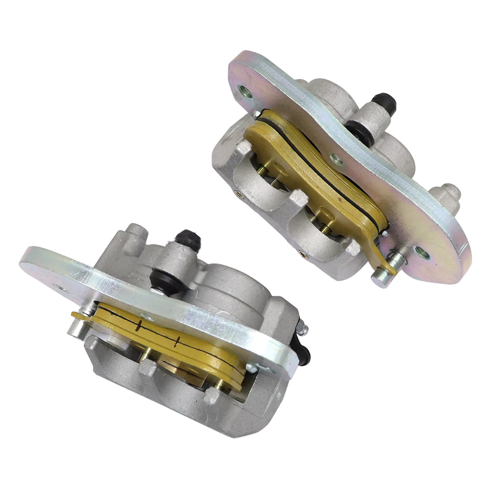 Front Left Brake Caliper & Sintered Pads For Can-Am Maverick Defender Commander