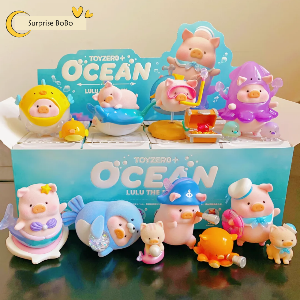 バラ売り⭕️ 子豚のlulu Ocean LULU THE PIGGY Amazon.co.jp: Lulu the piggy - Ocean Blind Box (1) : ホビー