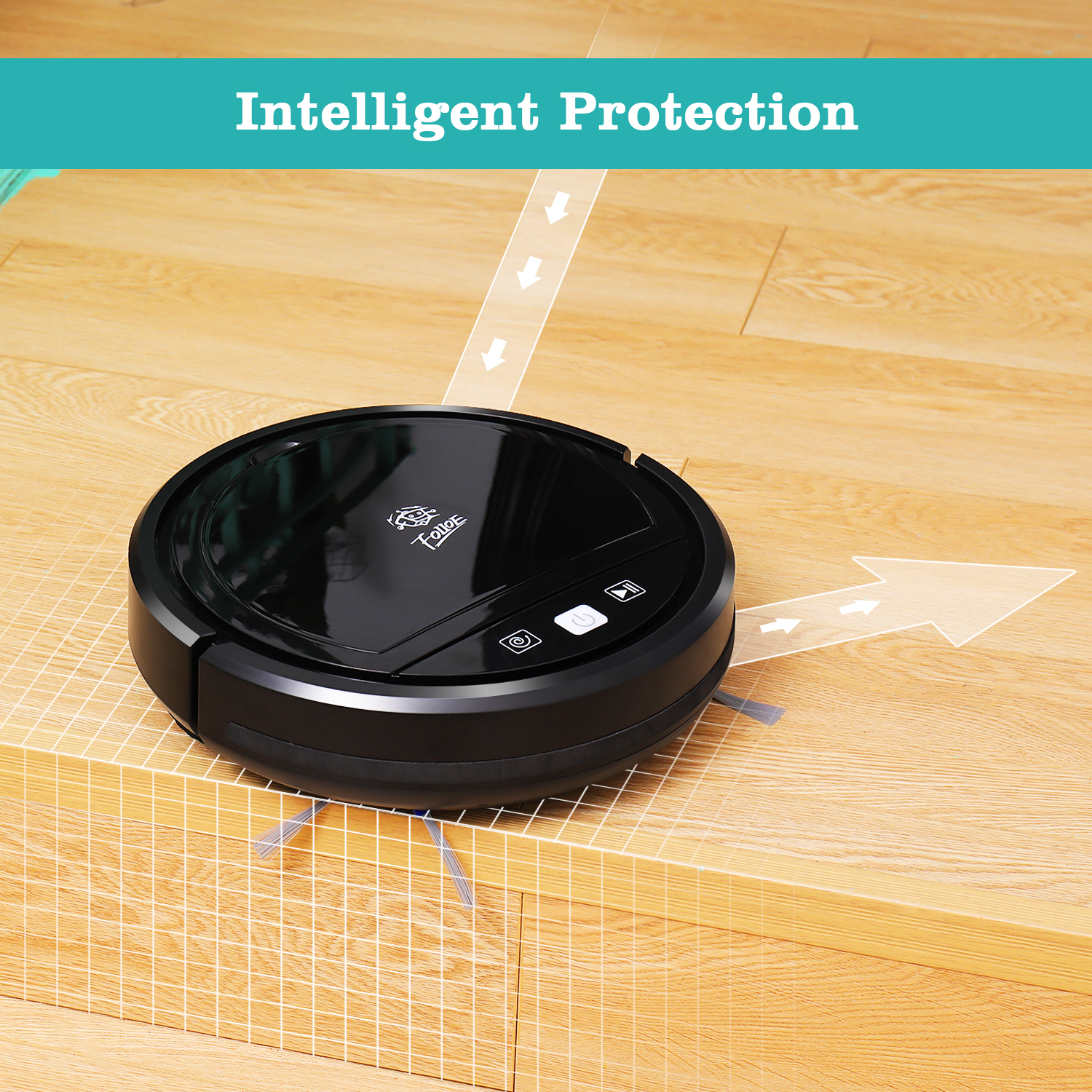 Rumba Rechargeable Smart Robot Vacuum Cordless 3-in-1 Dry/Wet Floor Mop ...