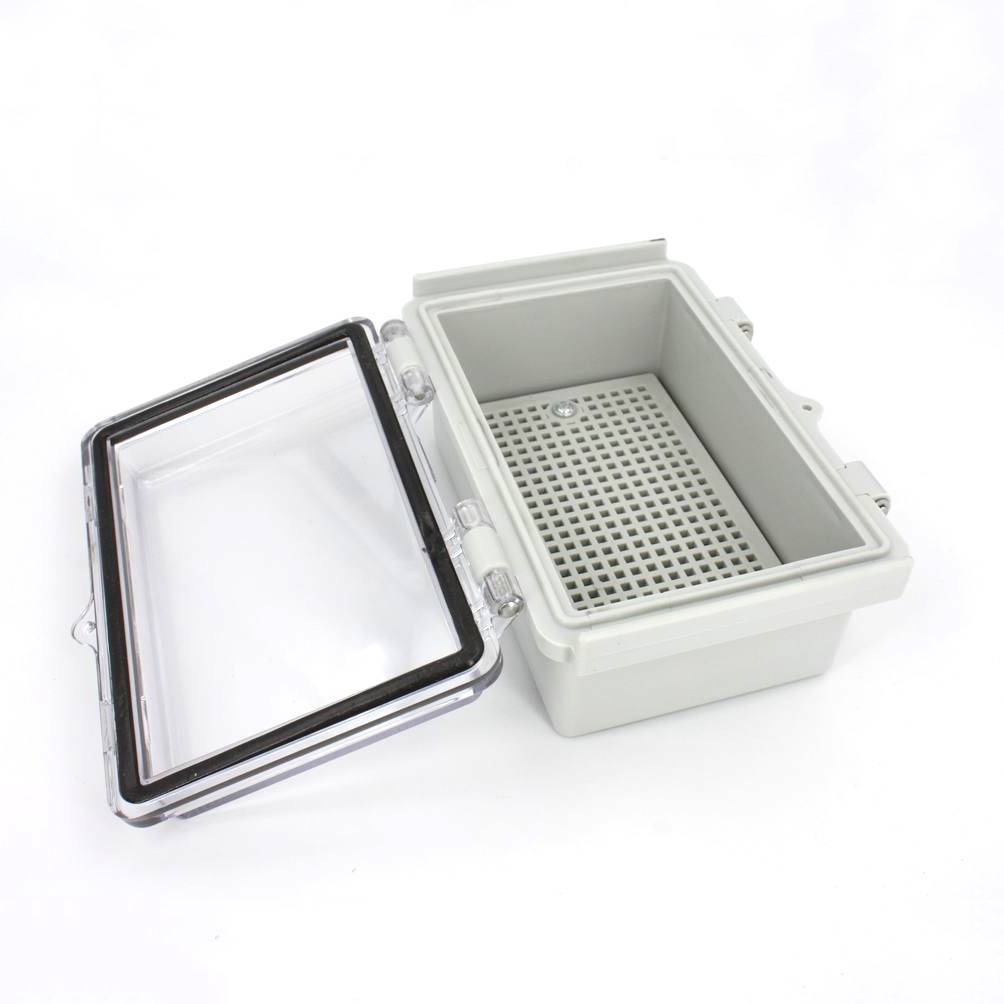 Clear Cover Hinged Lid Electrical Enclosure Case IP67 Waterproof ...