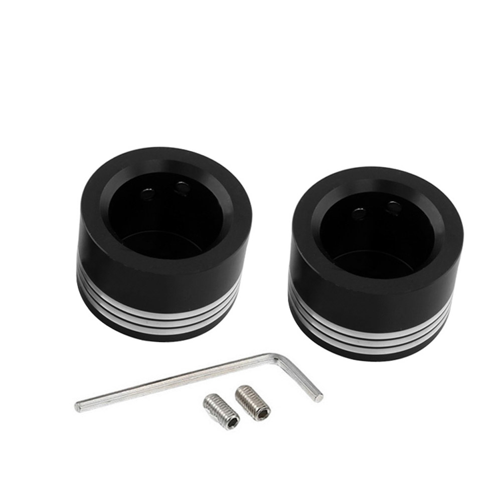 Motorcycle Front Axle Nut Covers For Harley Softail Tour Glide Street