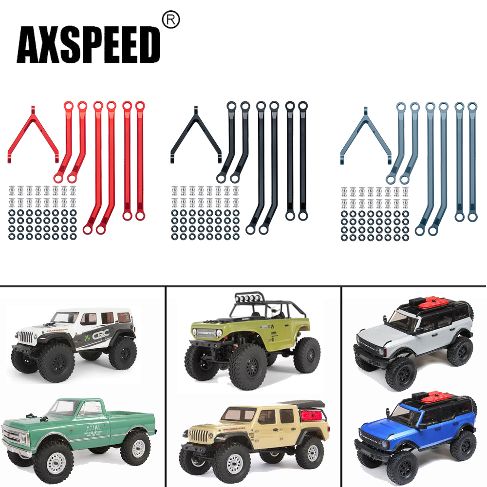 AXSPEED High Clearance Links for Axial SCX24 Deadbolt JLU C10