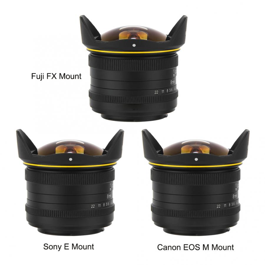 KAMLAN 交換レンズ 単焦点魚眼レンズ 8mm F3.0 キヤノン Mマウント用 APS-C対応 フィッシュアイ KAM0004 Amazon.co.jp: 【国内正規品】 KAMLAN 交換レンズ 単焦点