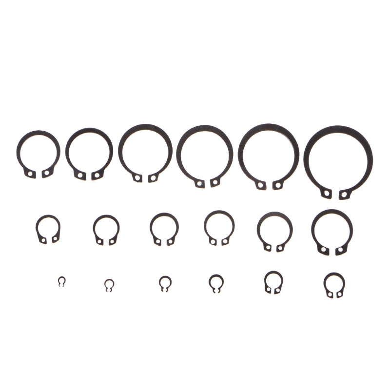 300PCS External Snap Ring Assortment Kit Set Circlip 18 Sizes Retaining