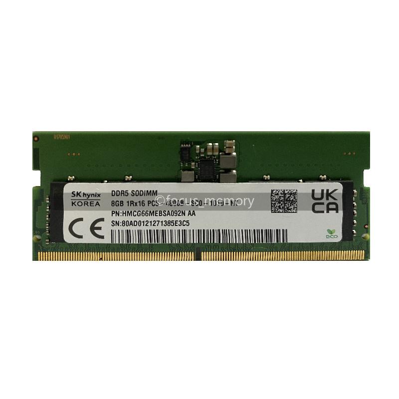 メモリー SK HYNIX DDR5 16GB 1Rx8 16GB x2 SK hynix 16GB (2x8GB) 1Rx16 PC5-38400 DDR5 4800 MHz SO-DIMM Laptop