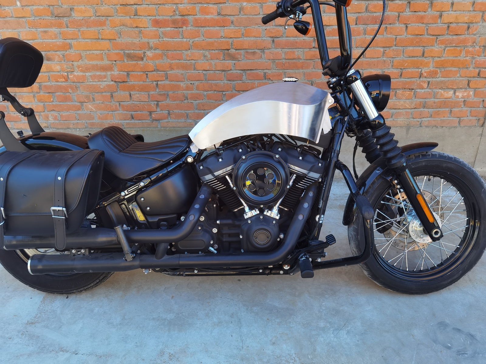 2018-2022 Harley Davidson Softail 20L Gas Fuel Tank | Silvery