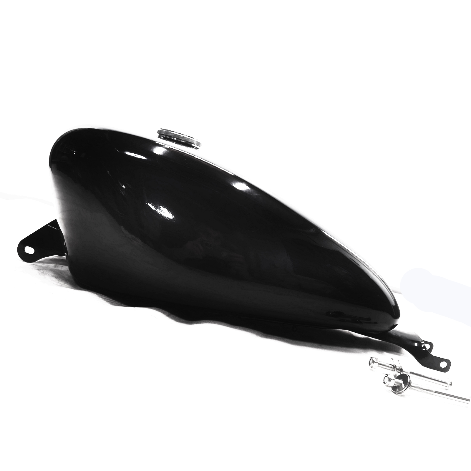 Harley Davidson ブラック　ガソリンタンク For Harley Sportster 2007-2022 2009 XL1200 883N X48