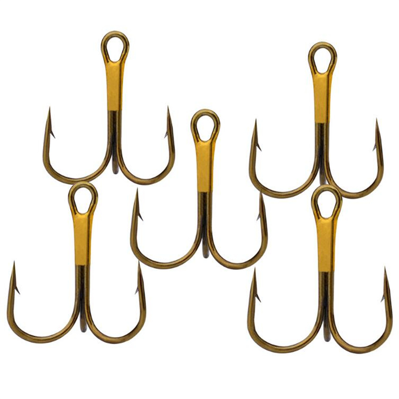 FISH KING 20PCS/Lot 1# 2# 4# 6# 8# gold Carbon Steel Fishing Sharp  Knife-edged Hooks Gold Barbed Hook Fisher Pesca Tackle - Price history &  Review, AliExpress Seller - FISH KING Official Store